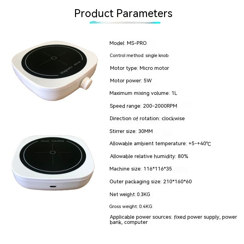 Small Magnetic Stirrer Laboratory Stirrer